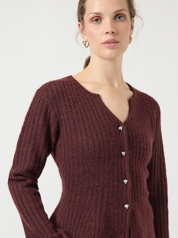 YAS Πλεκτή ζακέτα 'YASDOLLY' σε κόκκινο