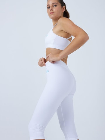 SPORTKIND Skinny Leggings '3/4 Leggings' in White