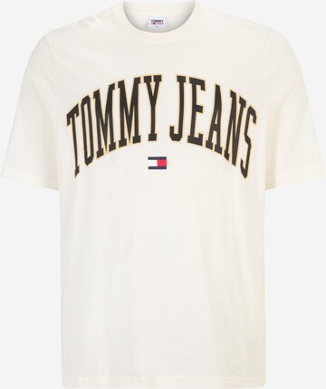 Tommy Jeans Plus Shirt in White: front