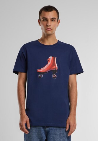 MT Men Shirt in Blauw: voorkant