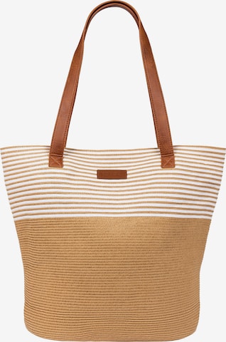 Roeckl Shopper 'Paloma' in Beige: front