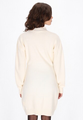 faina Knitted dress in White