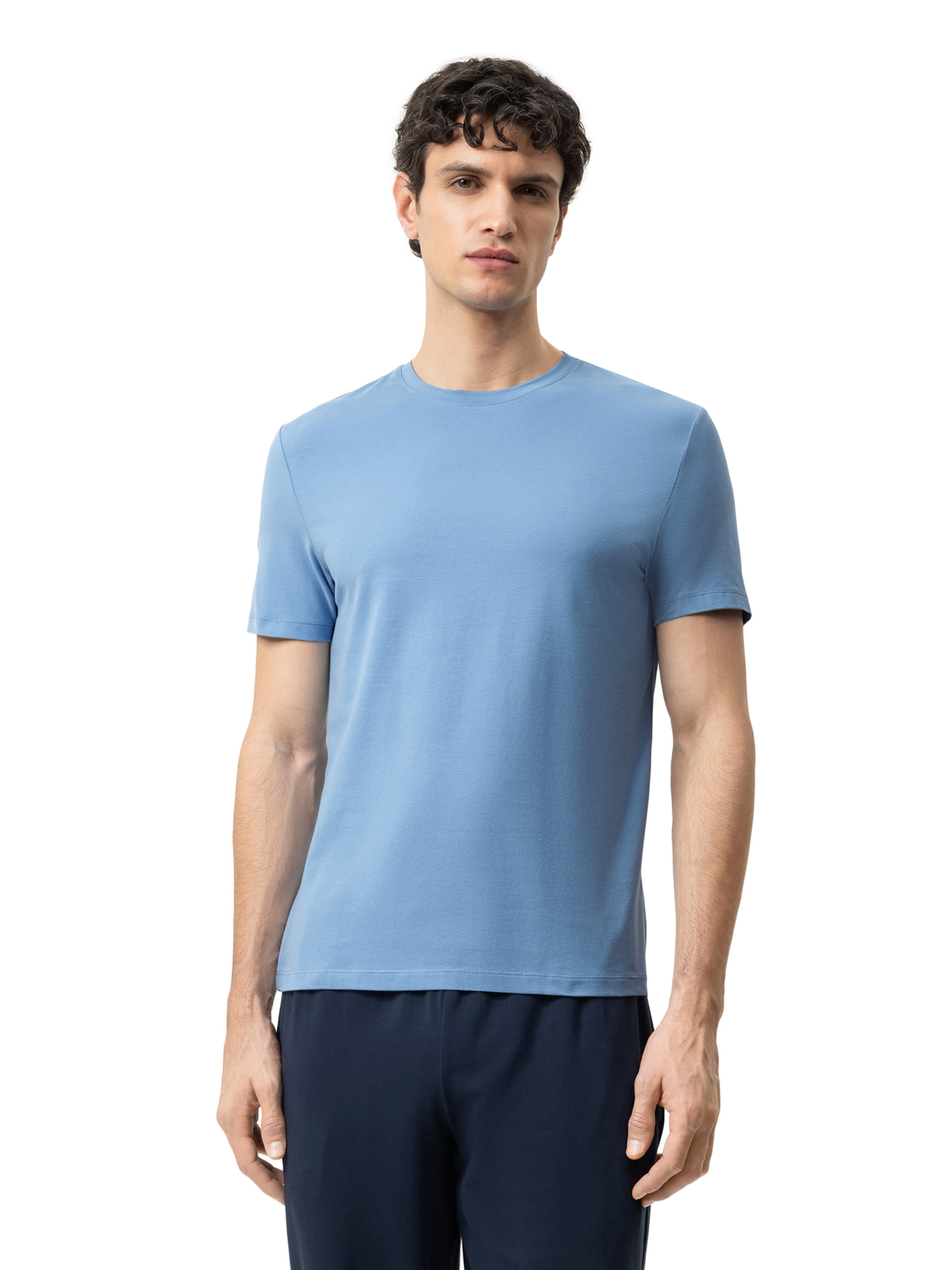 Mey T-Shirt in Blau: Vorderseite