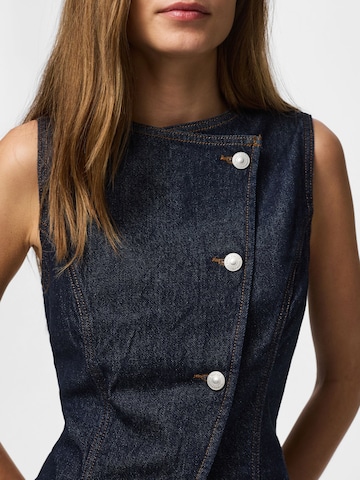 Gilet PIECES en bleu