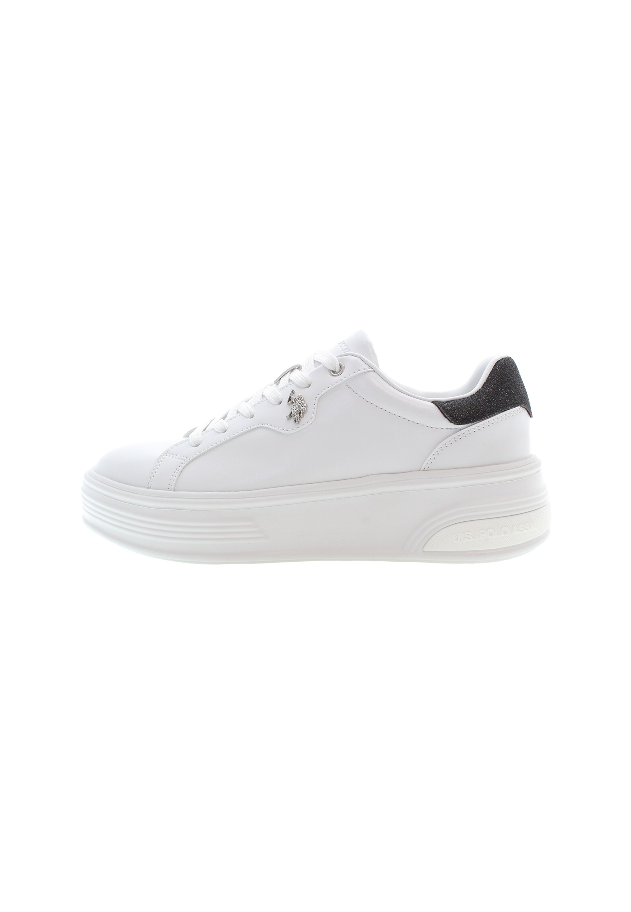 Sneaker bassa di U.S. POLO ASSN. in bianco: frontale