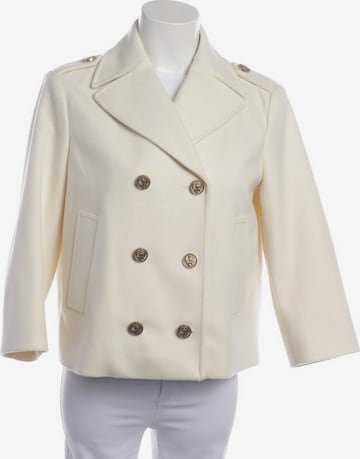 VALENTINO Jacket & Coat in M in White: front