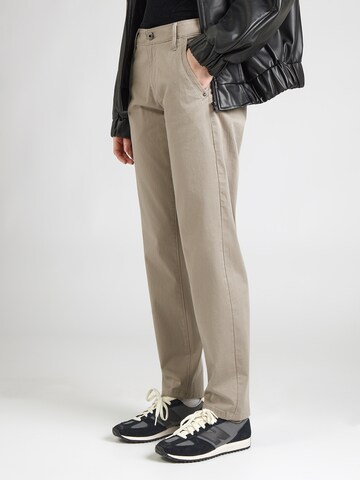 G-STAR Конический (Tapered) Брюки-чинос 'Kate' в Серый: спереди