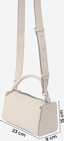 Seidenfelt Manufaktur Handbag 'Fria' in Grey