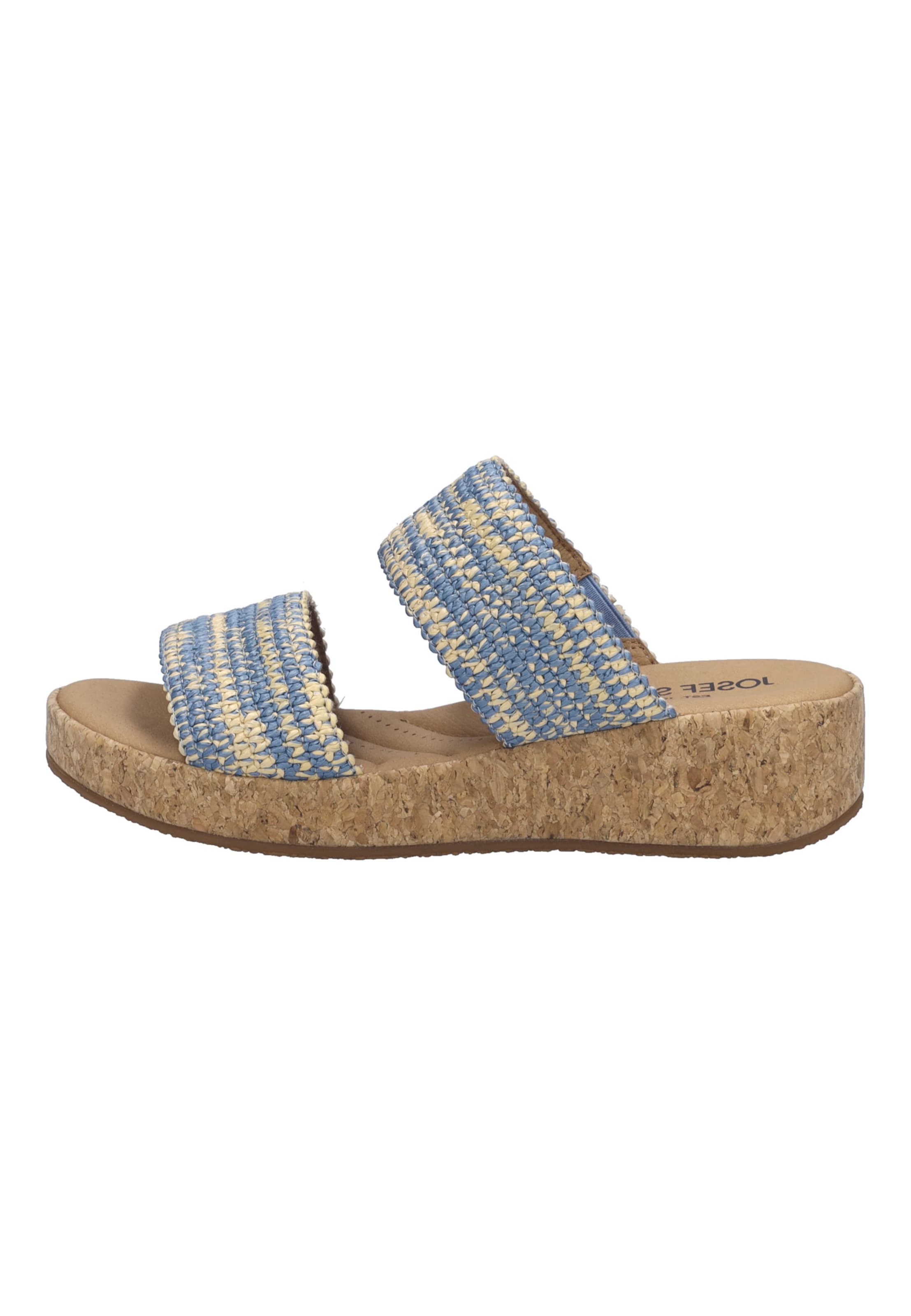 JOSEF SEIBEL Instappers in Blauw: voorkant