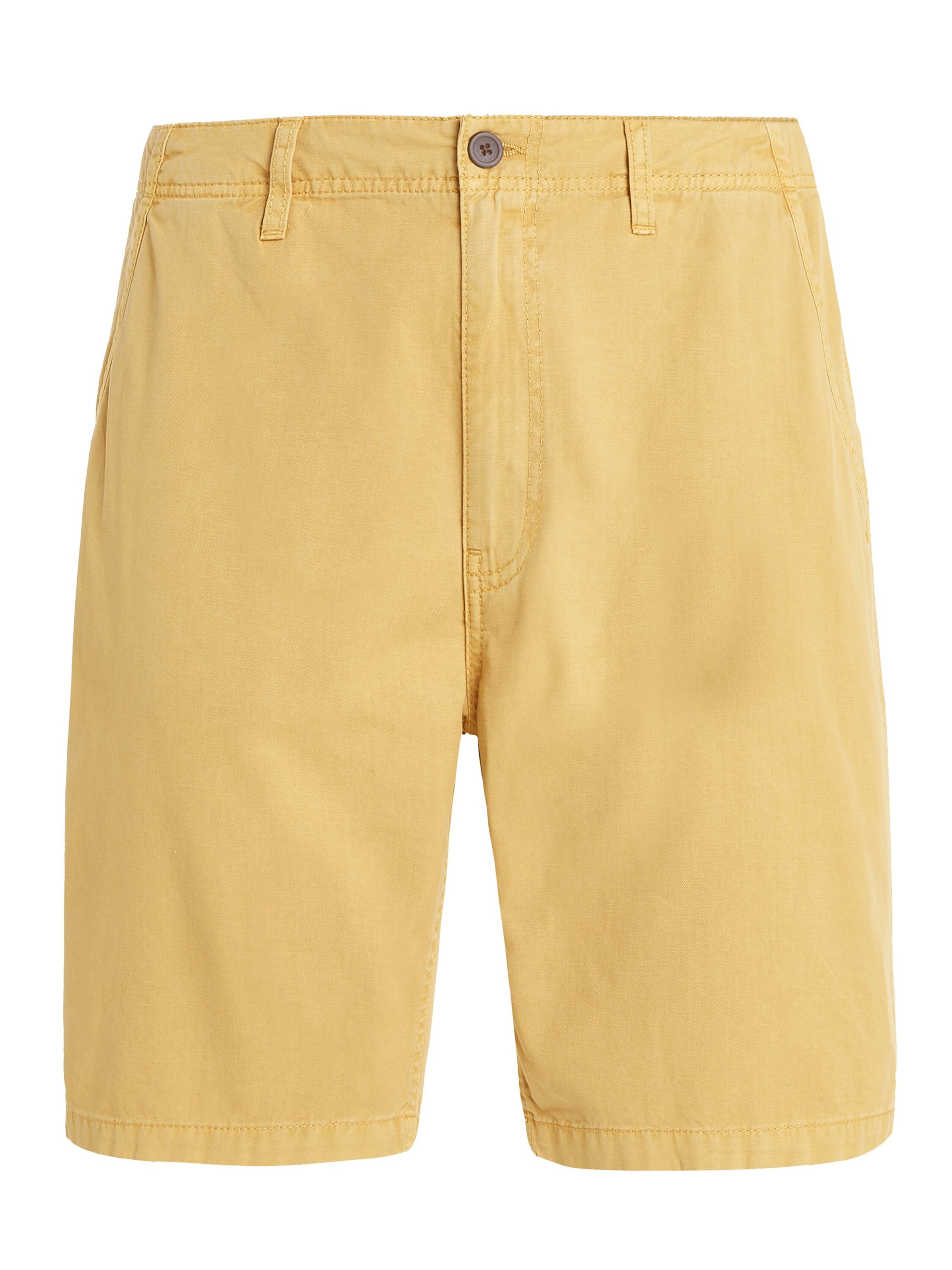 PROTEST Regular Pants 'PRTCOMIE' in Yellow: front