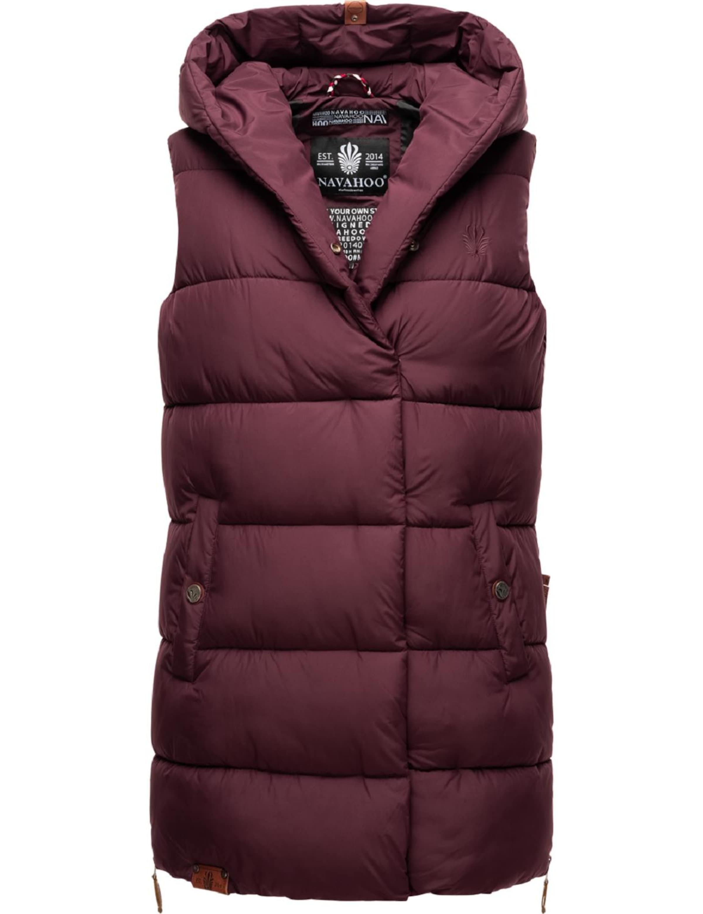 NAVAHOO Γιλέκο 'Madilynaa' σε κόκκινο: μπροστά