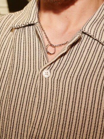 Sidegren Necklace 'Molten' in Silver