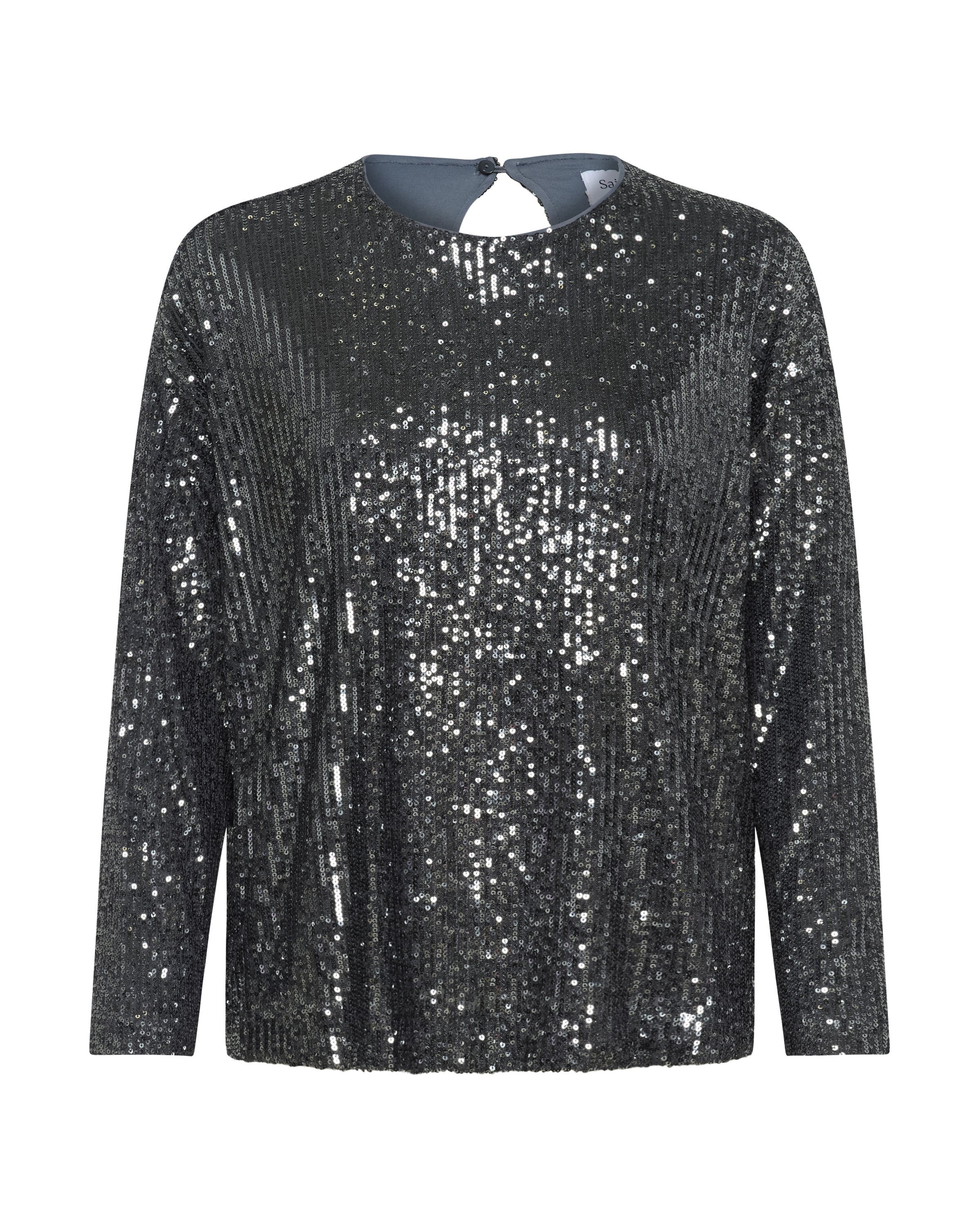 SAINT TROPEZ - Blusa en gris: frente