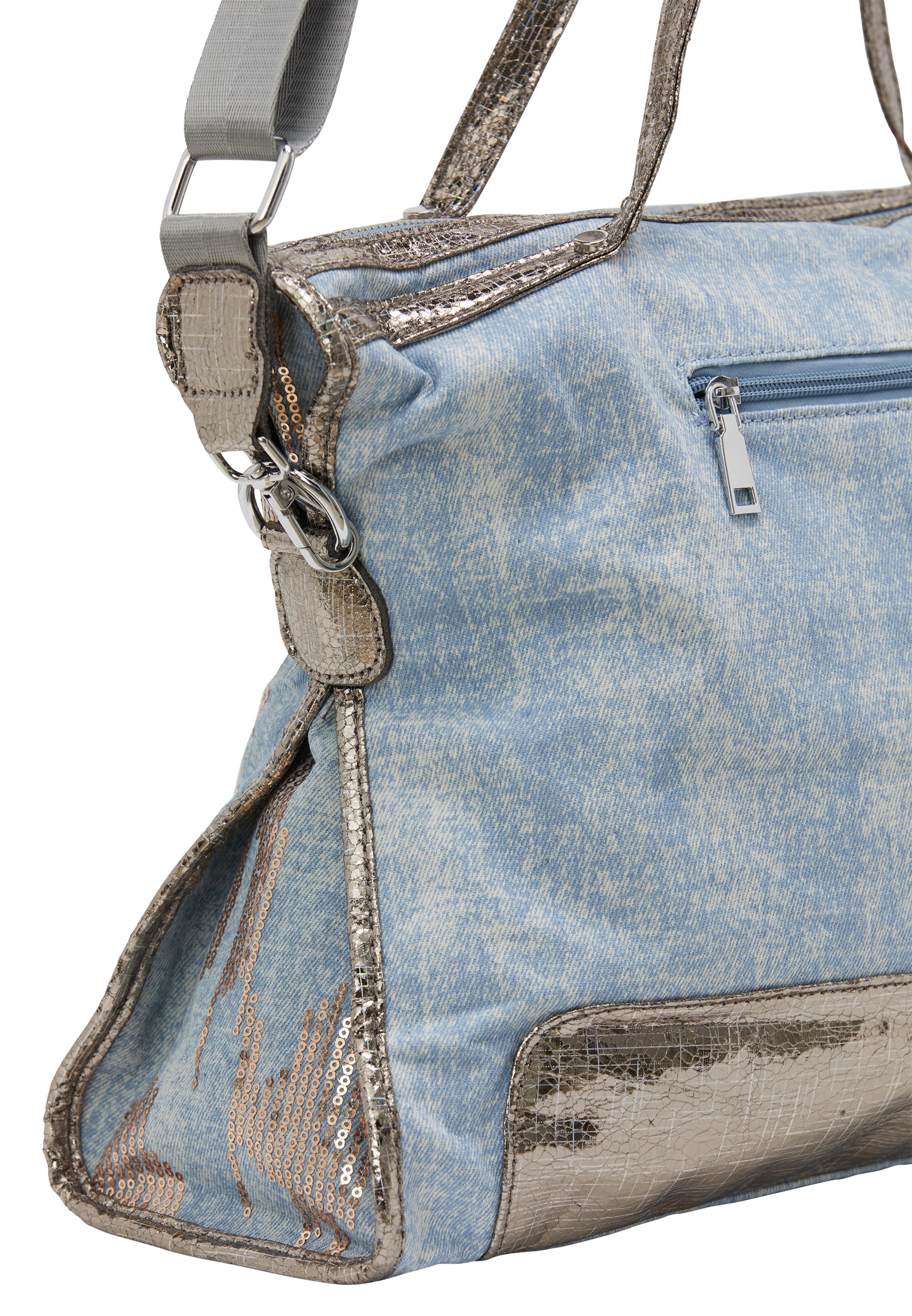 NAEMI Handtas in Blauw