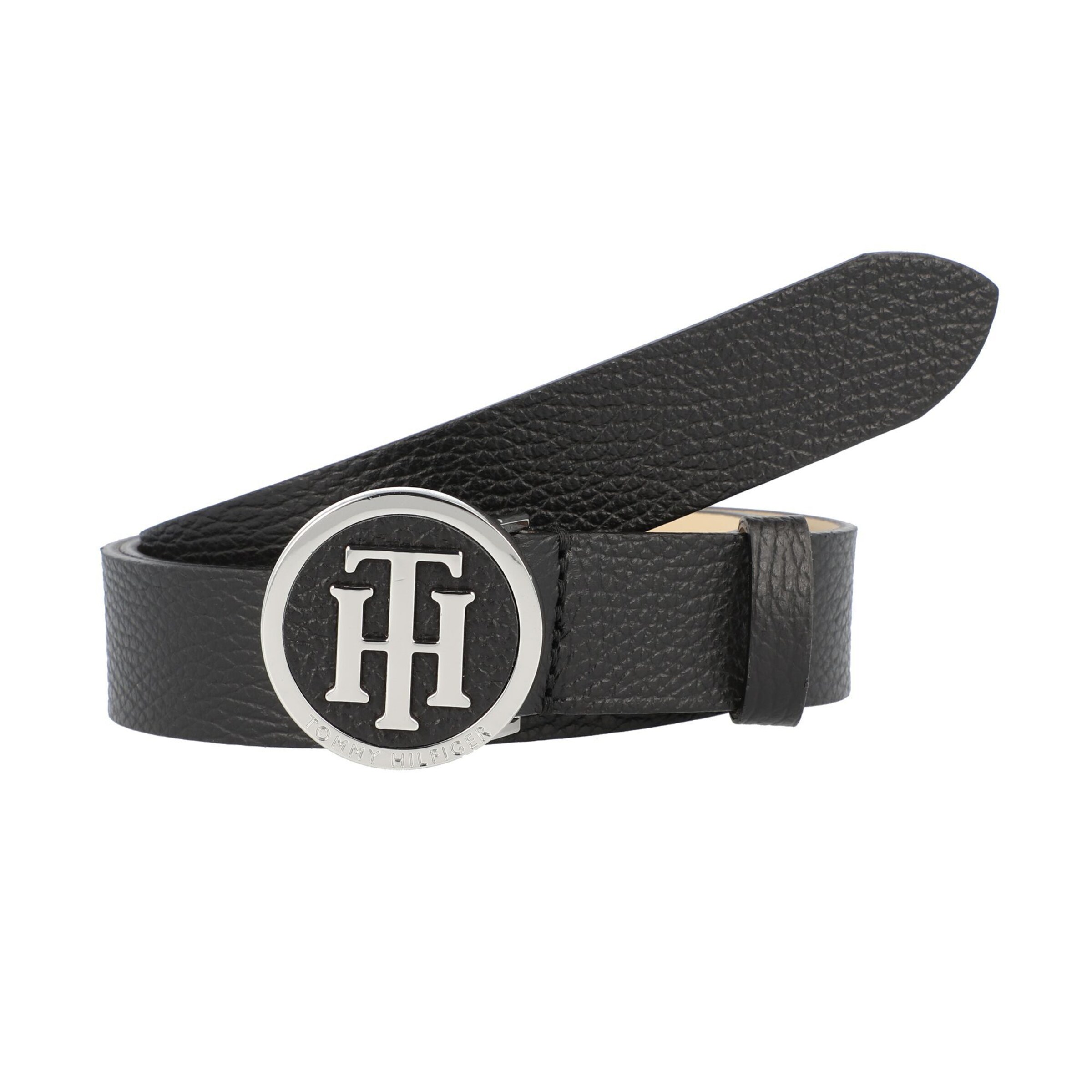 TOMMY HILFIGER Gürtel in Schwarz: Vorderseite