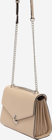 Seidenfelt Manufaktur Crossbody Bag 'Kisa' in Beige: front