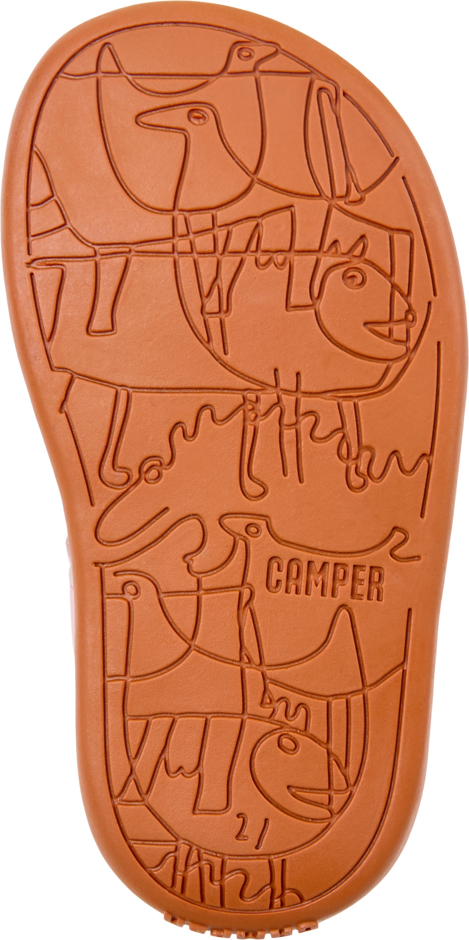 Sandales 'Bicho' CAMPER en rose