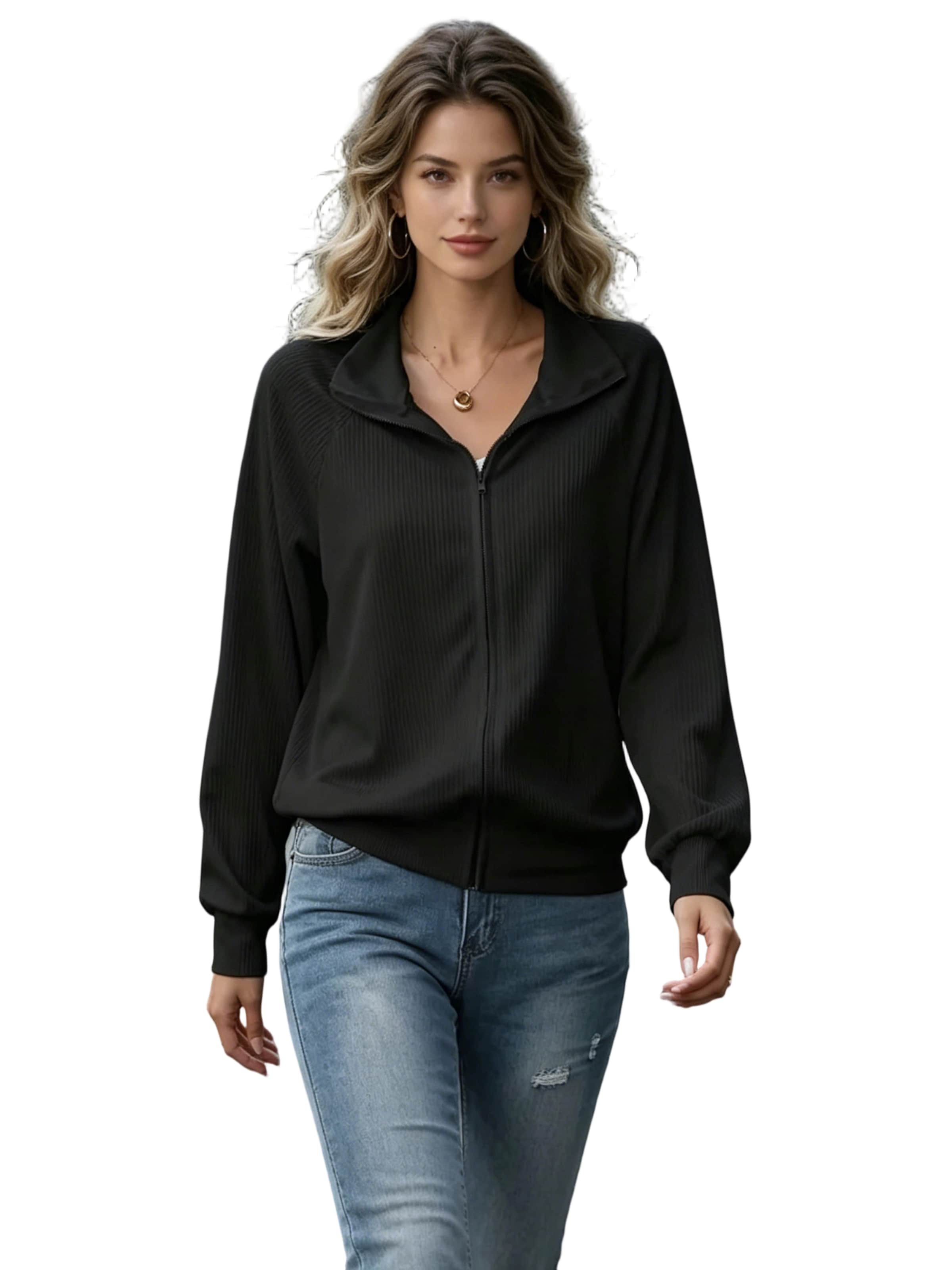 Yesfashion Bluse‌‌‌ in Schwarz