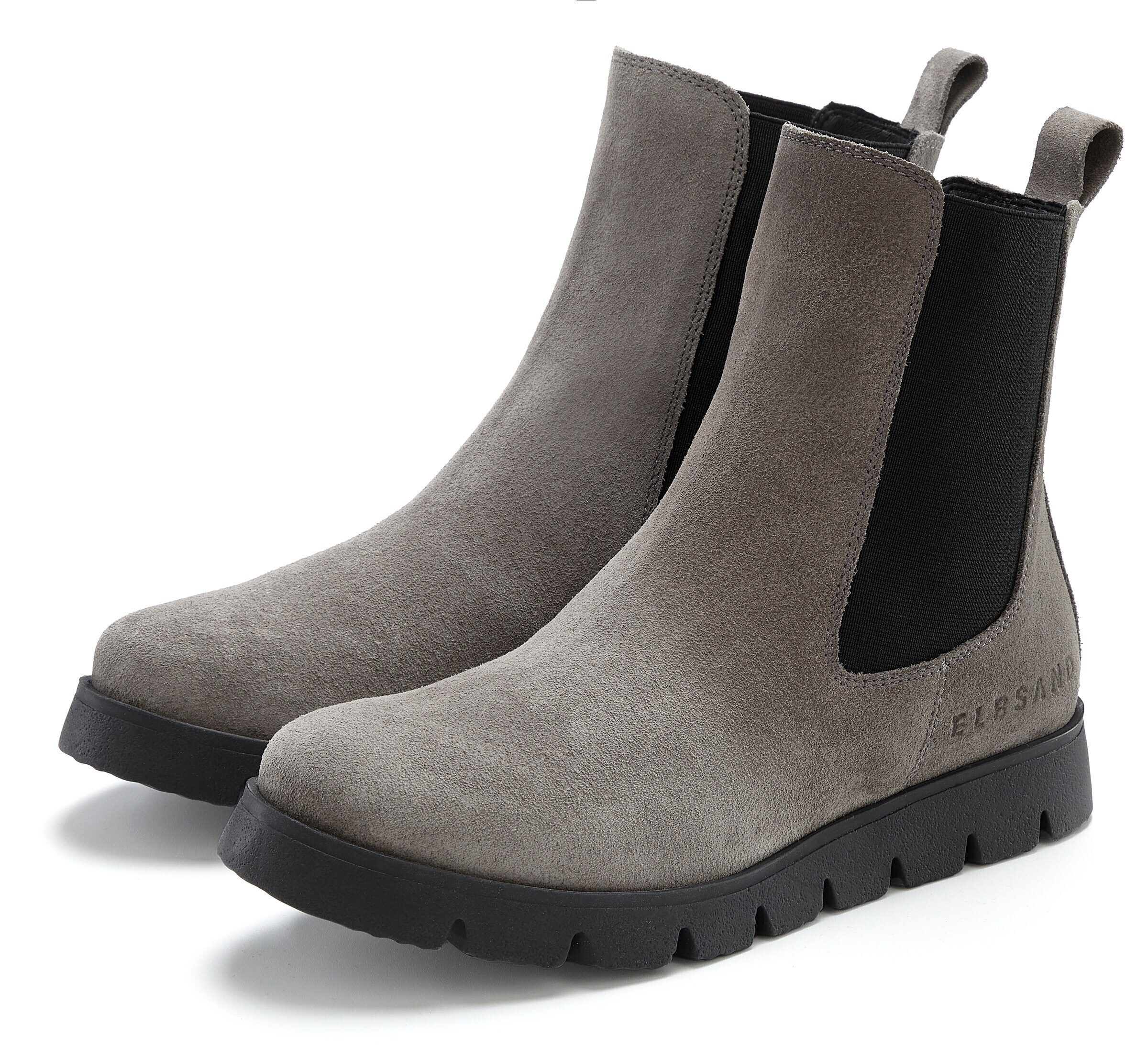 Elbsand Chelsea Boots in Grey