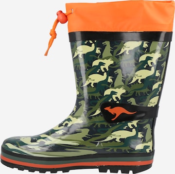 Bottes en caoutchouc KangaROOS en vert