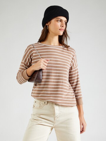 ZABAIONE Shirt 'Ti44na' in Brown: front