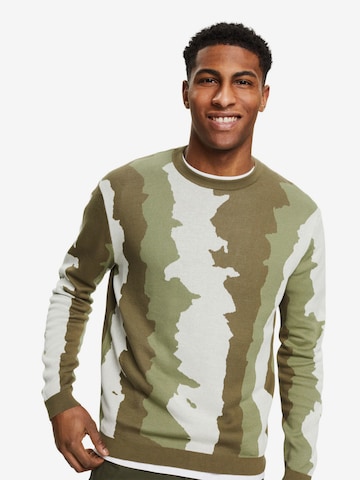 ESPRIT Sweater in Green: front