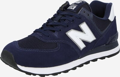 Sneaker low '574' new balance pe bleumarin / alb, Vizualizare produs