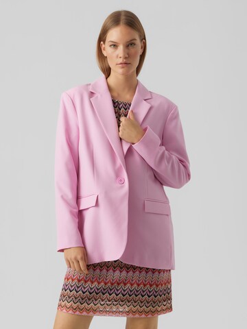 VERO MODA Blazers 'Troianthea' in Roze: voorkant