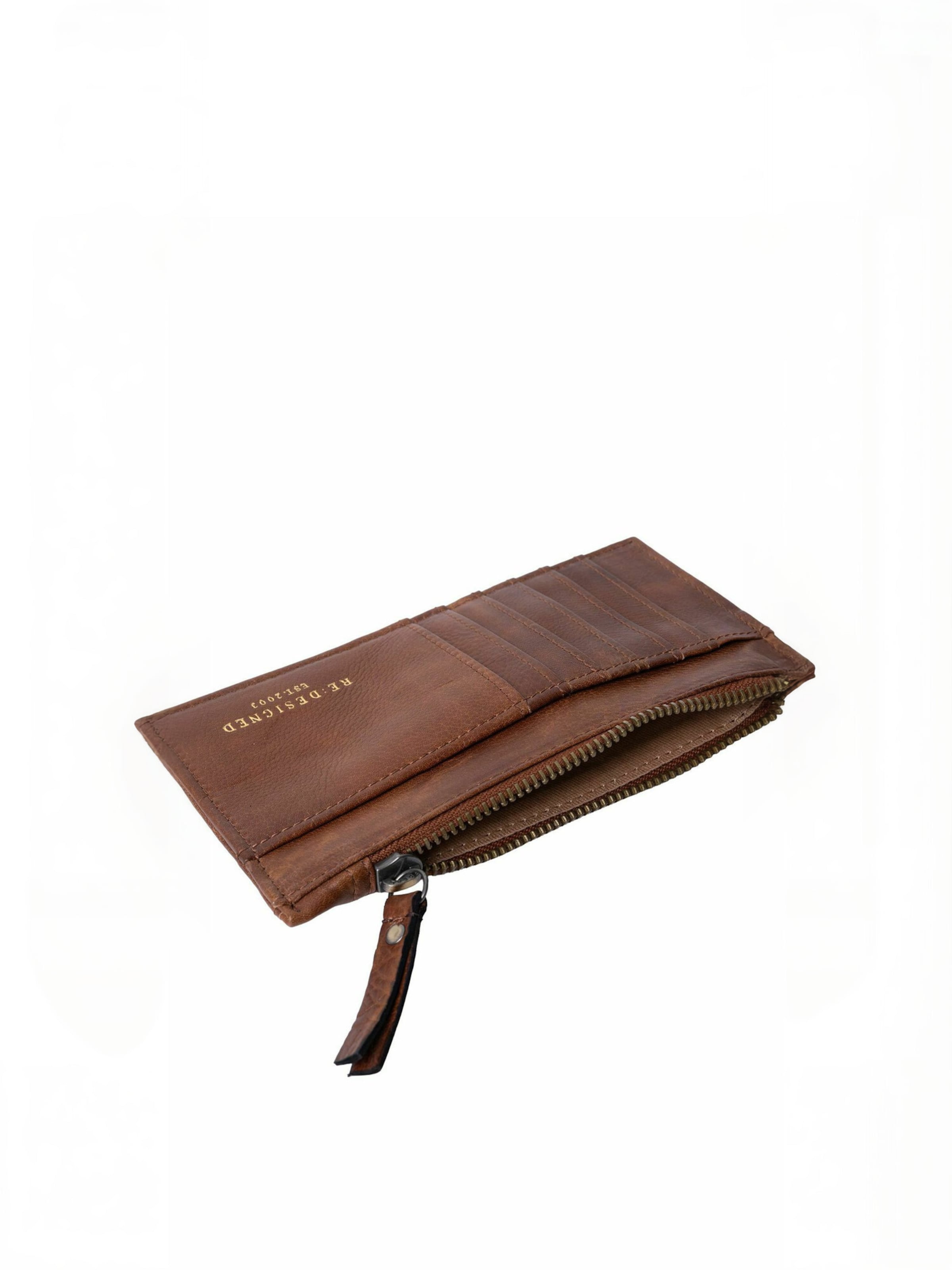 RE:DESIGNED Wallet ' Sonje ' in Brown: front