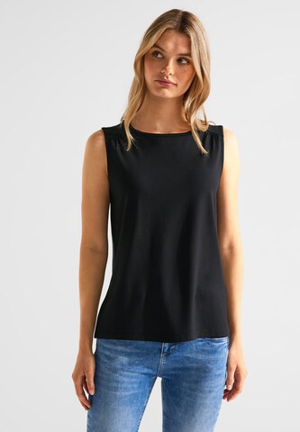 STREET ONE Top in Schwarz: predná strana