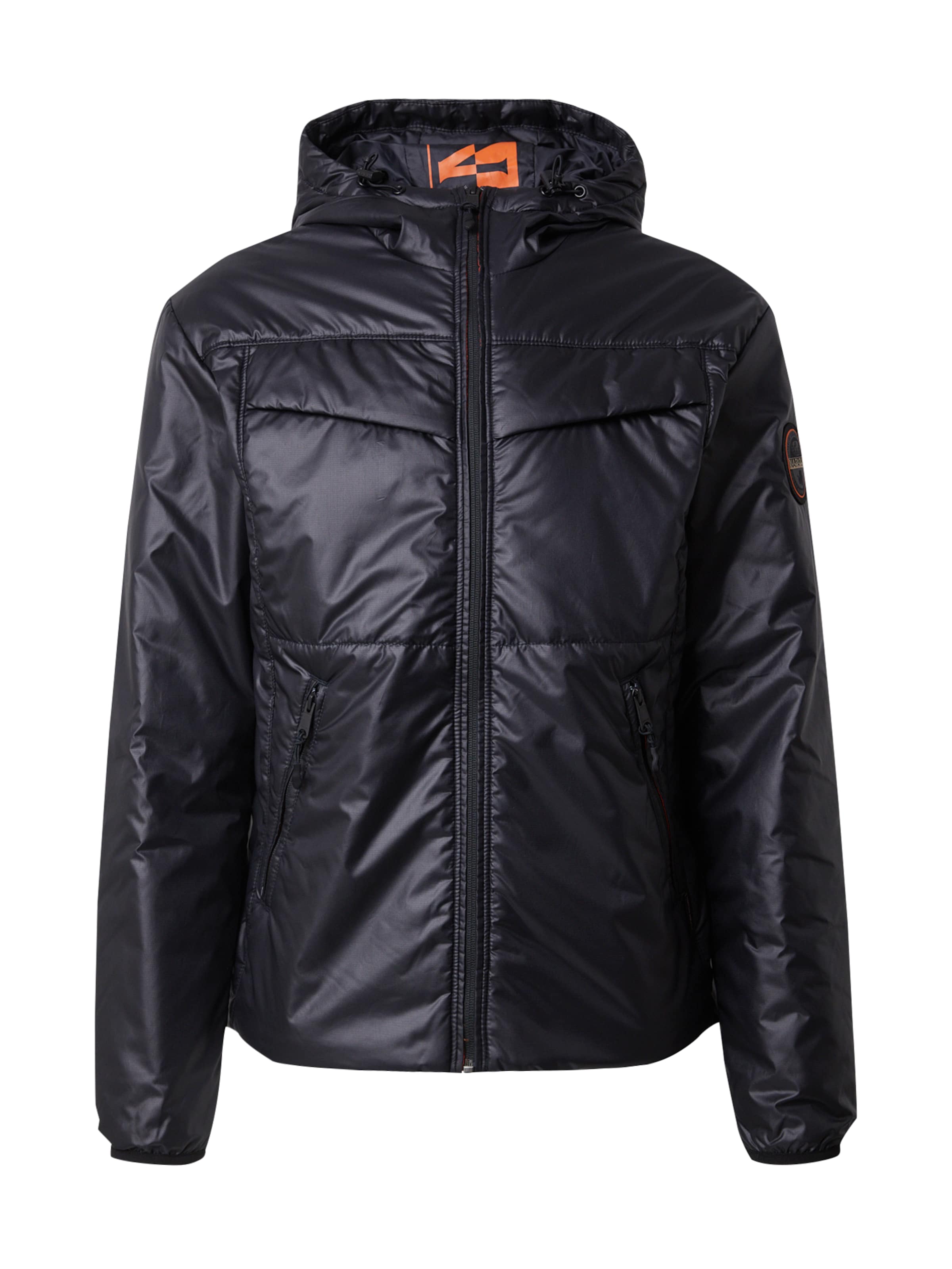 NAPAPIJRI Tussenjas 'A-Sovana' in Zwart: voorkant