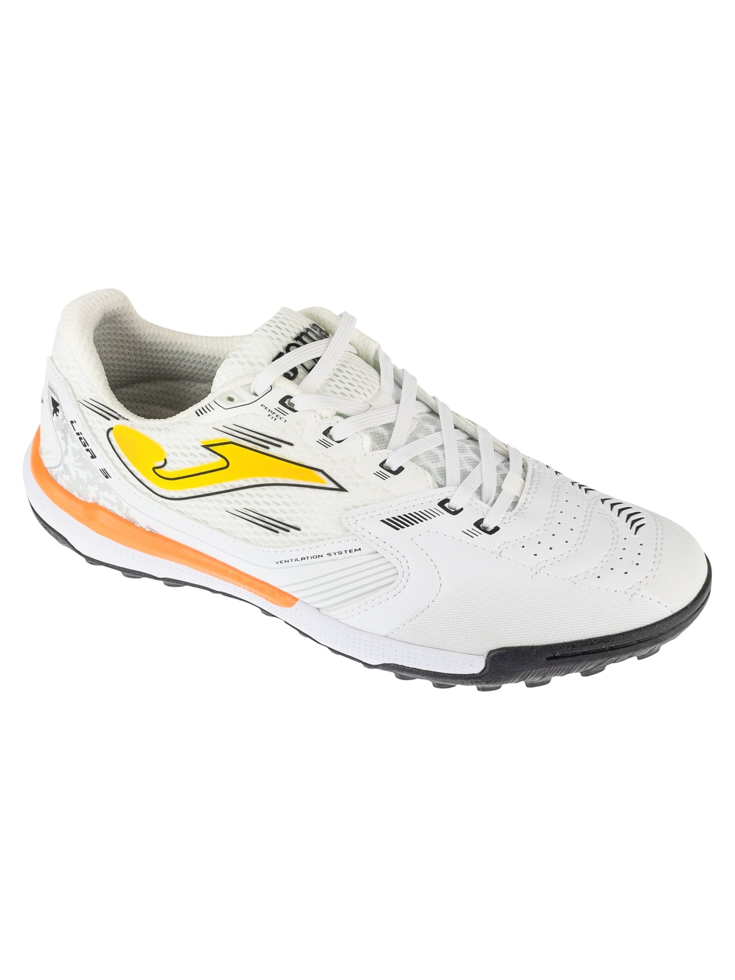 JOMA Voetbalschoen 'Liga 5 26 LIGS TF' in Wit: voorkant