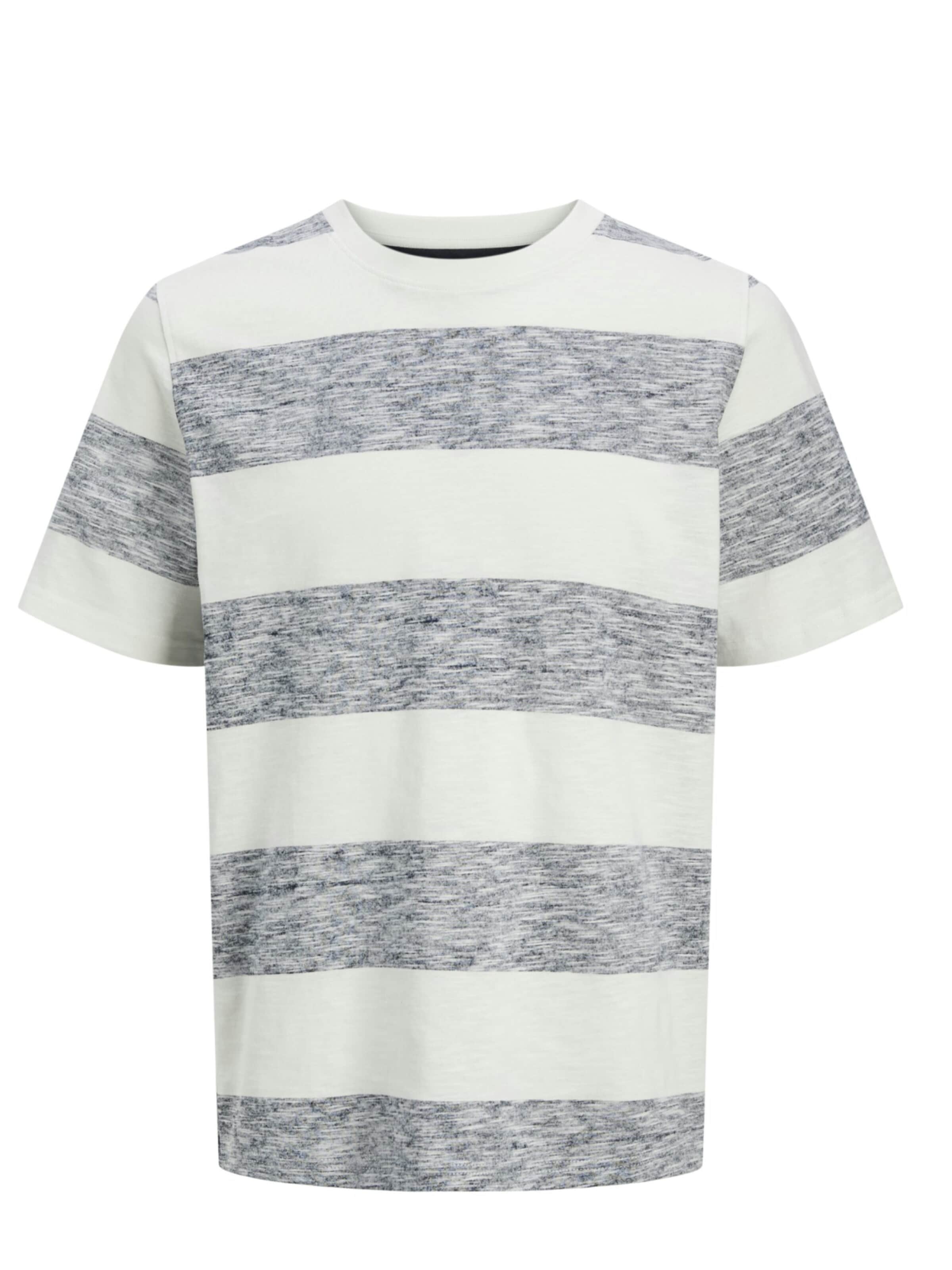 JACK & JONES Shirt 'Jack & Jones - Heren t-shirt' in Grijs: voorkant