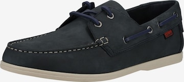 Mocassin CLARKS en bleu : devant