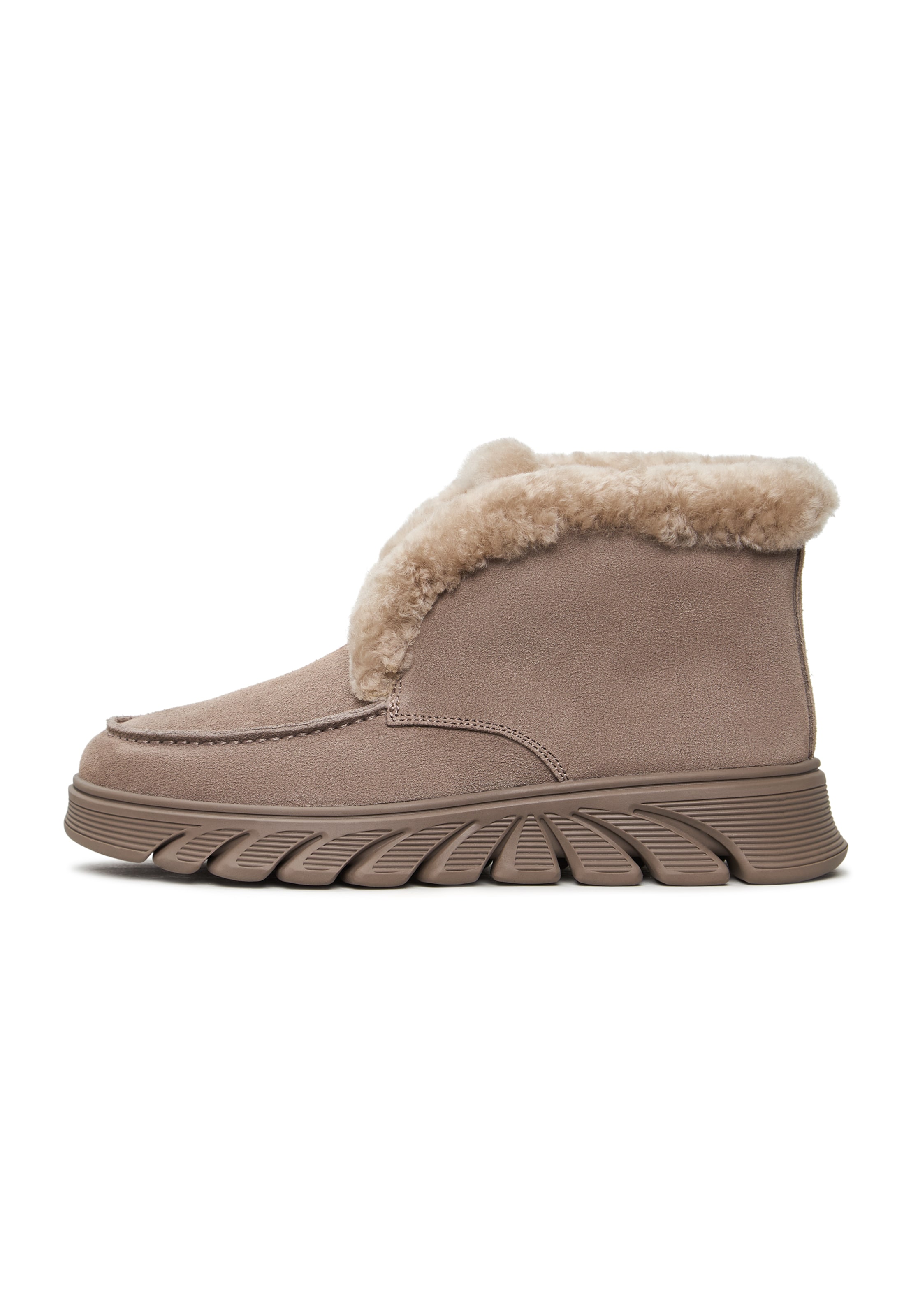 CESARE GASPARI Ankle Boots in Brown: front