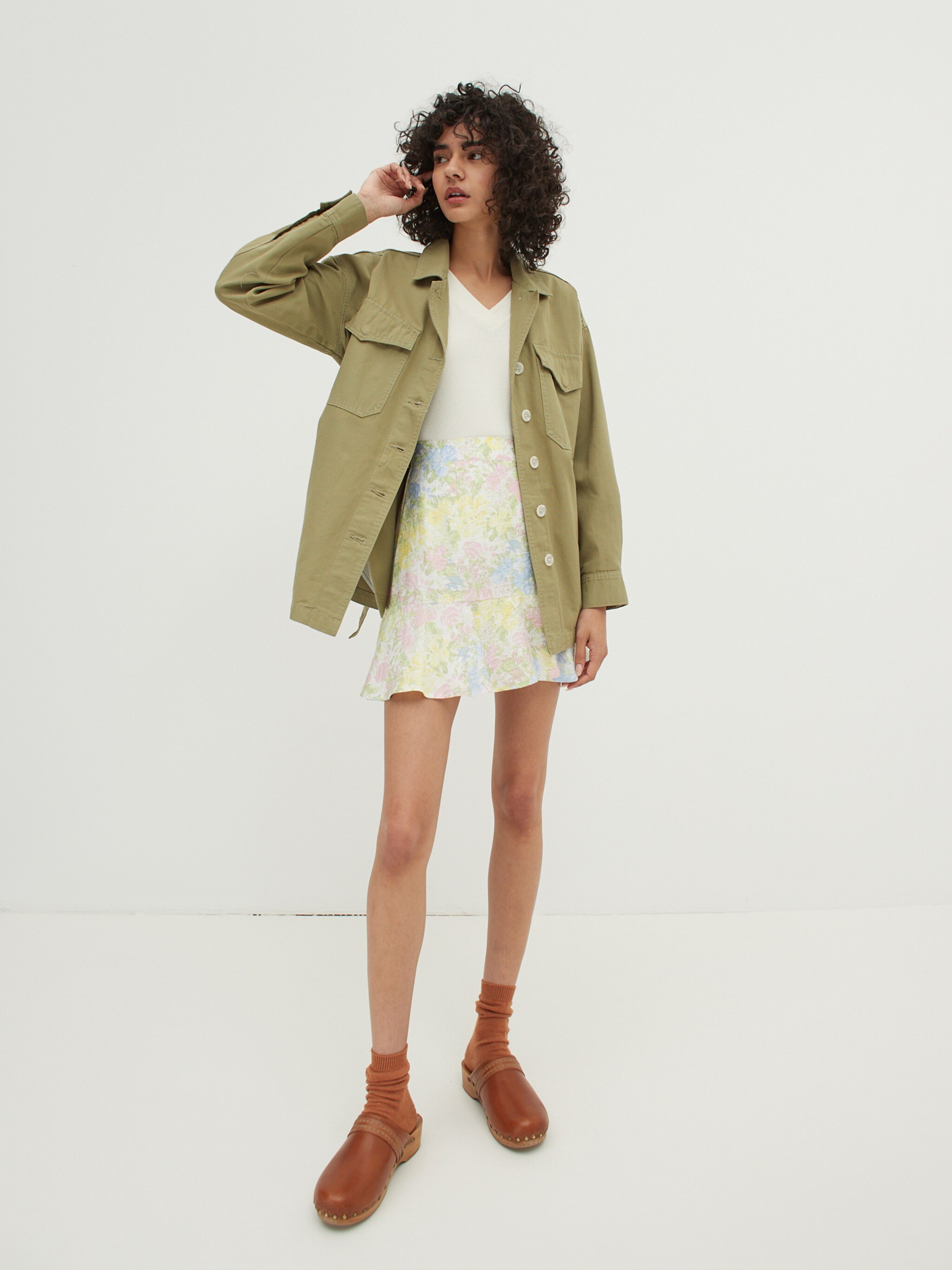 EDITED Produkte Shirt 'Liora' weiß