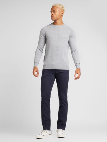 BOSS Slimfit Chino hlače | modra barva