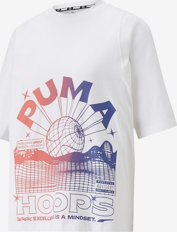 PUMA Toiminnallinen paita värissä valkoinen: etupuoli