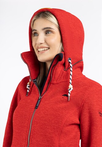 Veste en polaire Schmuddelwedda en rouge