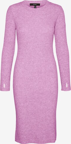 VERO MODA Gebreide jurk 'Britany' in Roze: voorkant