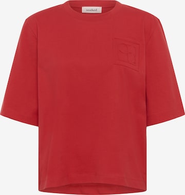 SOAKED IN LUXURY T-Shirt 'SLJina' in Rot: Vorderseite