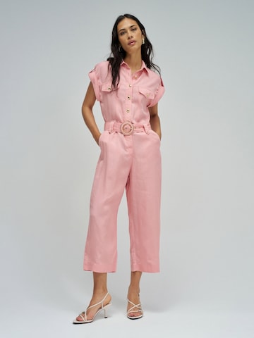 Salsa Jeans Jumpsuit in Pink: front