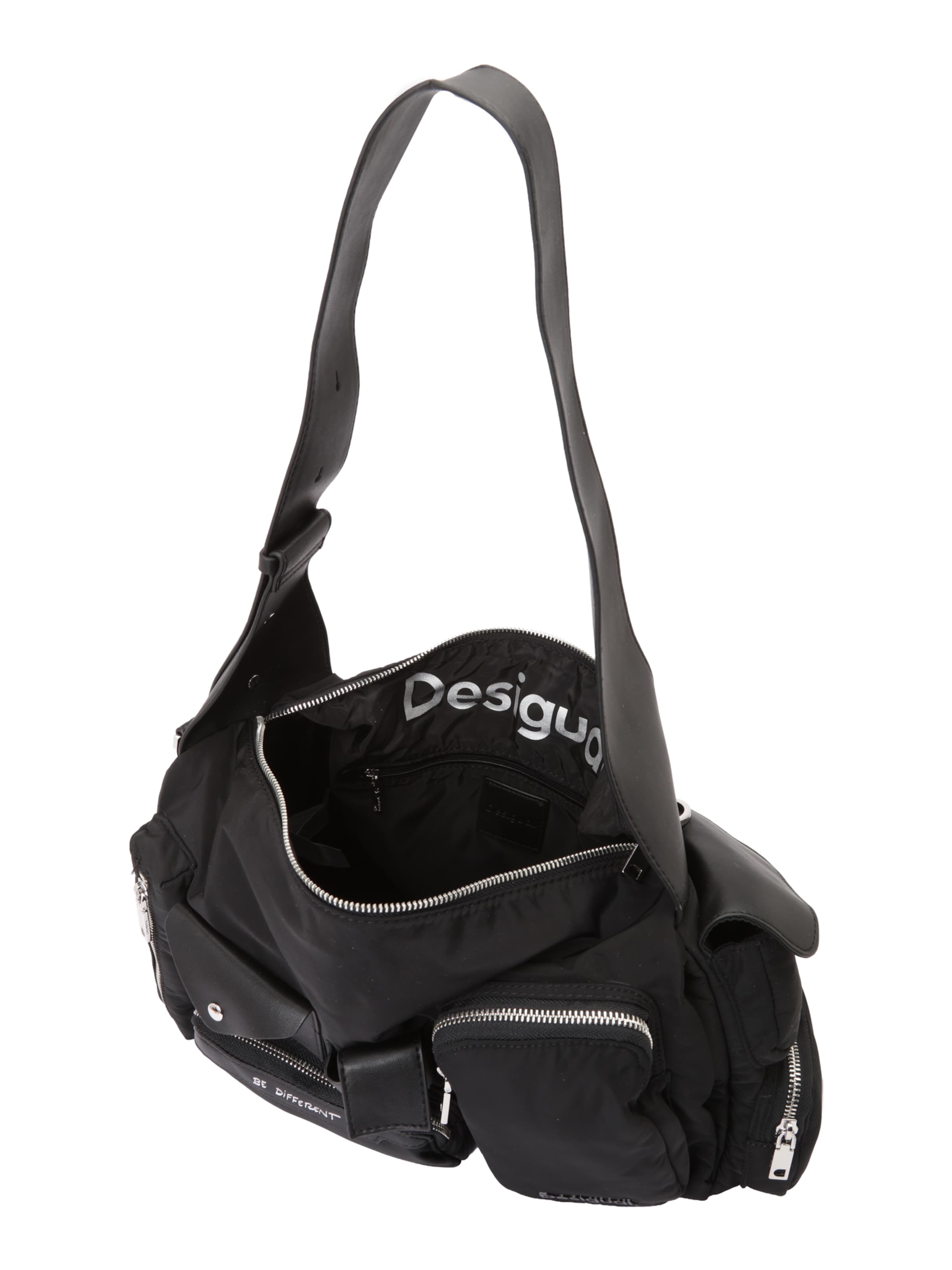 Desigual Τσάντα ώμου 'BOLS_POCKETMAS VARADERO' σε μαύρο
