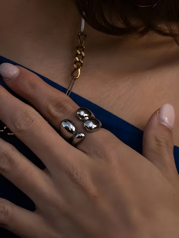 hiBALI Ring 'Chunky' in Silver