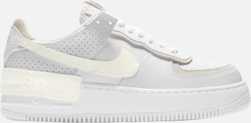Baskets basses 'Air Force 1 Shadow' NIKE en gris : devant