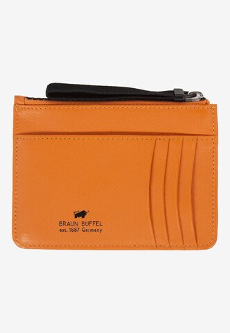 Braun Büffel Lederbörse 'Capri Mini' in Orange