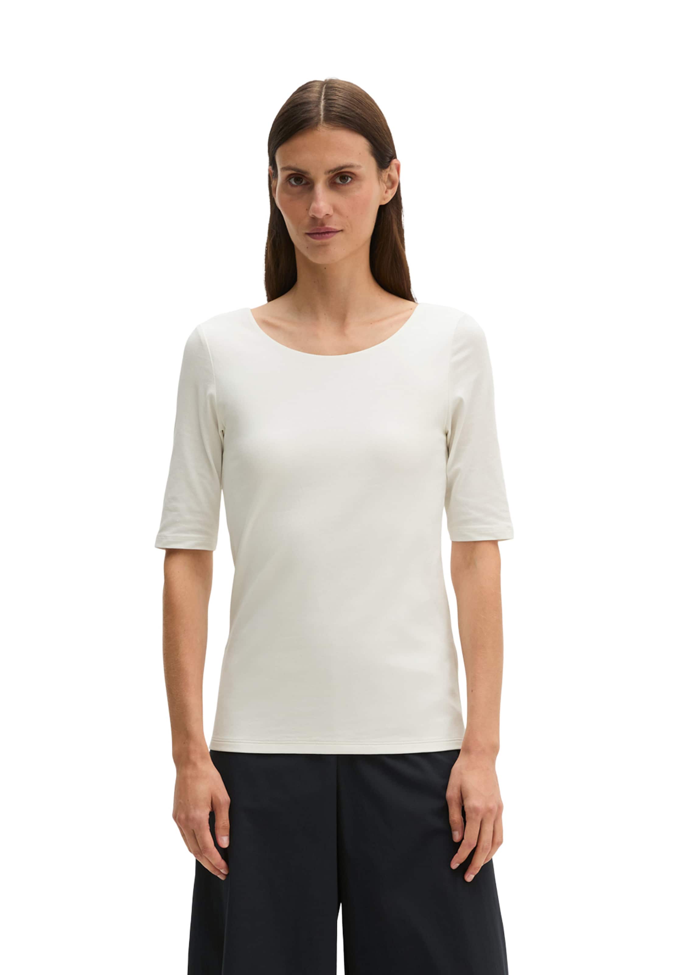 Marc O'Polo T-Shirt in Beige: Vorderseite