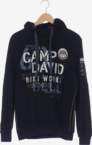 CAMP DAVID Kapuzenpullover M in Schwarz: predná strana