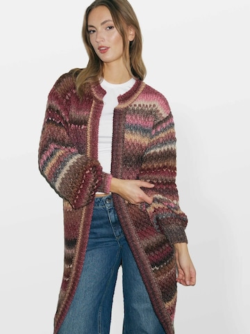 Cardigan ' Gio ' Noella en marron