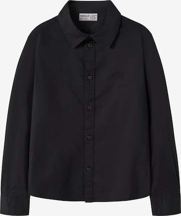 NAME IT - Camisa en negro: frente